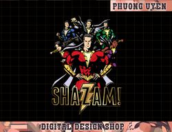 Shazam  Movie Hero Group  png, sublimate