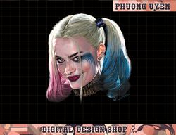 Suicide Squad Harley Quinn Head  png, sublimate