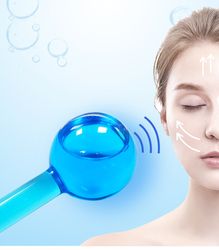 Cooling Ice Globes Facial Massager Tool face Neck lifting Body Cryo Sticks(2 Pcs)(non US Customers)