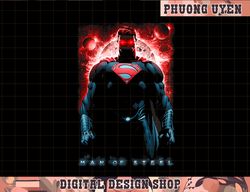 Superman Man of Steel Red Son of Krpton T Shirt  png, sublimate