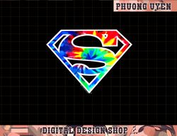 Superman Tie Dye Logo  png, sublimate