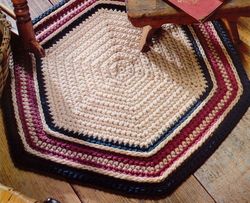So-Easy Rug Vintage Crochet Pattern 271