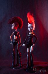 OOAK Monster High Punk girl doll by Yumi Camui