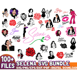 100 Files Selena SVG Bundle