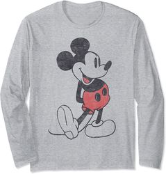 Disney Mickey & Friends Mickey Mouse Vintage Portrait Long Sleeve