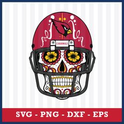 Skull Helmet Patterns Arizona Cardinals Svg, Arizona Cardinals Svg, Arizona Cardinals Cricut Svg, NFL Svg File