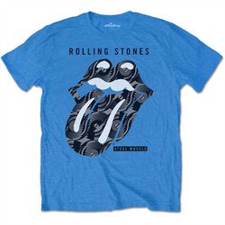 The Rolling Stones Steel Wheels Keith Richards OFFICIAL Tee T-Shirt Mens Unisex