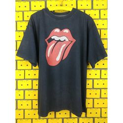 Vintage 1998 Rolling Stones T-Shirt Bridges To Babylon Tour Tee Size L