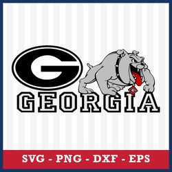 Georgia Logo Svg, Georgia Bulldogs Svg, Georgia Bulldogs Cricut Svg, NCAA Svg, Png Dxf Eps, GB17052302