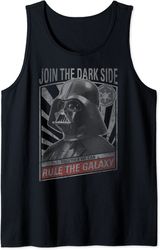 Star Wars Darth Vader Together We Can Rule The Galaxy Poster Tank Top