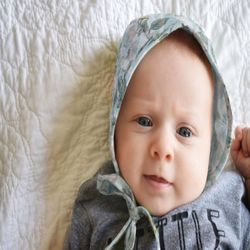 BABY BONNET SEWING Pattern pdf | A0 sewing pattern | bonnet pattern | sun hat pattern| brimmed bonnet | video tutorial