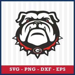 Georgia Bulldogs Logo Silhouette Svg, Georgia Bulldogs National Champion Svg, Georgia Bulldogs Cricut Svg, GB17052338