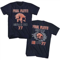 Pink Floyd Animals '77 Navy Adult T-Shirt