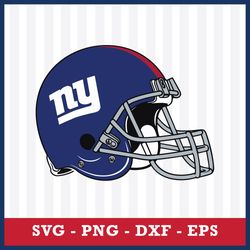 Helmet New York Giants Svg, New York Giants Cricut Svg, New York Giants Svg, NFL Svg, Png Dxf Eps Digital File
