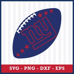 Logo New York Giants Football Svg, New York Giants Cricut Svg, New York Giants Svg, NFL Svg, Png Dxf Eps File