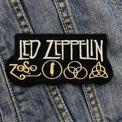 Led Zeppelin Embroidered Patch Badge Applique Iron on 382400