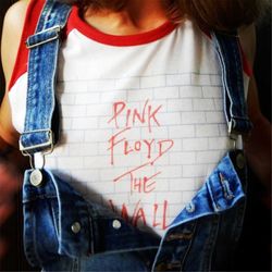 NEW IN!! XS Pink Floyd The Wall red sleeveless raglan shirt