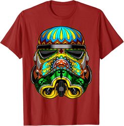 Star Wars Stormtrooper Ornate Sugar Skull Graphic T-Shirt C2