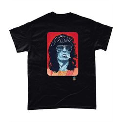 Tortle Art Stars Keith Richards T-Shirt Rolling Stones Rock Blues 1960s 1970s Music Icon Cotton Unisex