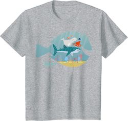 Disney Pixar Finding Dory Fish Frame Graphic T-Shirt