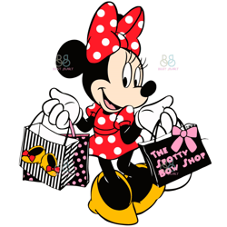 Disney Minnie Mouse svg, Disney Svg, Minnie Svg, Mouse Svg, Cartoon Svg, Cute Character Svg
