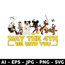 May The 4th Be With You Svg, Star Wars Character Svg, Baby Yoda Svg, Star Wars Svg, Disney Svg - Digital File