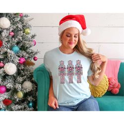 Watercolor Nutcracker Shirt | Christmas Shirt for Women| Women's Christmas Shirt| Christmas Party Shirt| Christmas Tee
