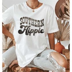 Southern Hippie Tshirt, Southern Hippie Shirt, Southern Shirt, Vintage Tshirt, Retro Yee