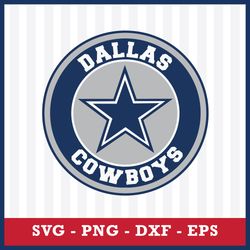 Dallas Cowboys Logo Svg, Dallas Cowboys Svg, Dallas Cowboys Clipart, Dallas Cowboys Cricut Svg, NFL Svg File