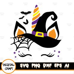 Halloween Unicorn SVG - Halloween Unicorn - Halloween Decor - Halloween SVG - Halloween Unicorn PNG - Halloween Svg - Ha