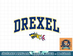 Drexel Dragons Arch Over Logo Officially Licensed  png, sublimation