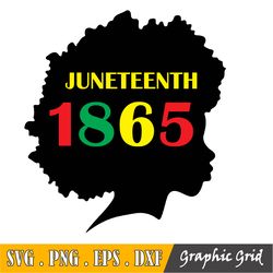 Juneteenth Svg, Black History Svg, Juneteenth 1865 Svg, Black Woman Gifts Svg, 1865 Svg, Digital Download Cut Files For