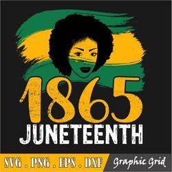 1865 Juneteenth Svg T-Shirt Design, Juneteenth Svg, Black Queen Svg, Melanin Queen Svg, Black History Svg, Black Pride S