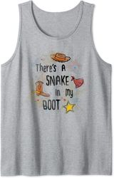 Disney Pixar Toy Story There's A Snake In My Boot Watercolor Tank Top