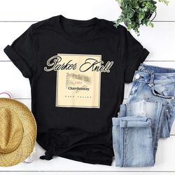 Parker Knoll Vineyard Parent Trap Hallie Chardonnay T-Shirt, Parker Knoll Shirt, Wine Vineyard Napa Valley Funny T-Shirt