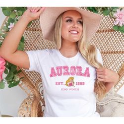 Aurora Varsity Shirt| Disney Shirts| Disney shirts for women| Disney Princess Shirt| Unisex Fit