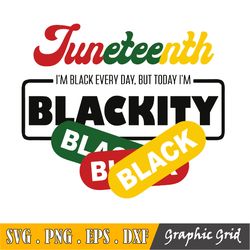 Juneteenth Svg, Blackity Svg, Black Svg, Black Woman Gifts Svg, Since 1865 Svg, Digital Download Cut Files For Circut Su