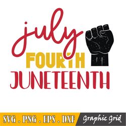 July Fourth Juneteenth Svg Design, Black Woman Gifts Svg, Since 1865 Svg, Digital Download Cut Files For Circut Sublimat