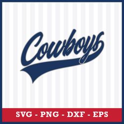 Logo Dallas Cowboys Team Svg, Dallas Cowboys Cricut Svg, Dallas Cowboys Svg, NFL Svg, Png Dxf Eps File