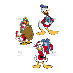 Donald Duck Christmas Svg, Disney svg, Donald Duck Svg, Christmas Svg, Trending Svg
