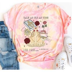 Tale As Old As Time Tie Dye Shirt| Unisex Fit