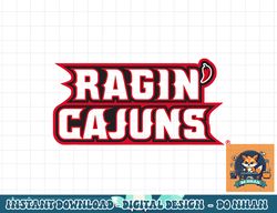 Louisiana Lafayette Ragin  Cajuns Icon Officially Licensed  png, sublimation