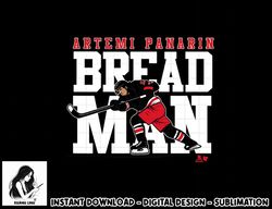 Artemi Panarin Bread Man - New York Hockey  png, sublimation