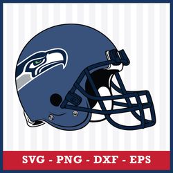 Helmet Seattle Seahawks Svg, Seattle Seahawks Svg, Seattle Seahawks Cricut Svg, NFL Svg, Png Dxf Eps File