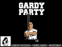 Brett Gardner- Gardy Party - New York Baseball  png, sublimation