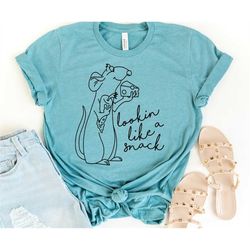Lookin' Like A Snack Remy Shirt| Disney Shirts| Ratatouille Remy Shirt| Magic Kingdom Shirt| Unisex Fit