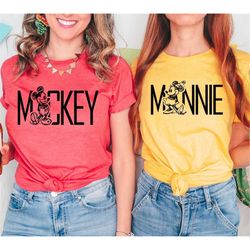 Mickey Or Minnie Mouse Shirt| Disney Shirts|  Disney Shirts for Women| Magic Kingdom Shirt| Unisex Fit