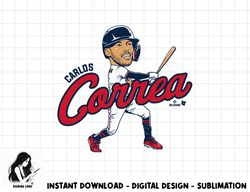 Carlos Correa - Caricature - Minnesota Baseball  png, sublimation