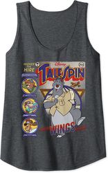 Disney TaleSpin If Its Got Wings I'll Fly It Poster Tank Top