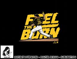 Corbin Burnes - Feel the Burn - Milwaukee Baseball  png, sublimation